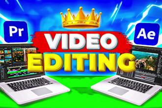 do professional video editing for youtube and video editor