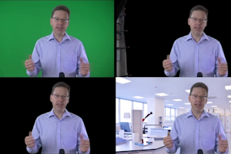 remove green screen background in your video