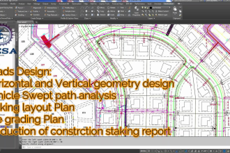 design roads, grading, dry, wet utilities in auto cad civil 3d