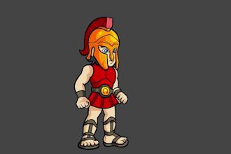 create custom 2d animation for games