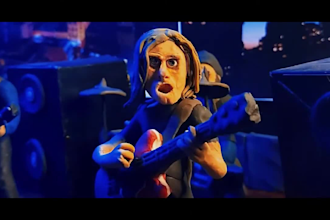 create hand drawn stopmotion claymation animation for music video brands and ads