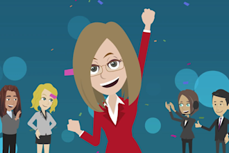 do 2d animation video and infographic video