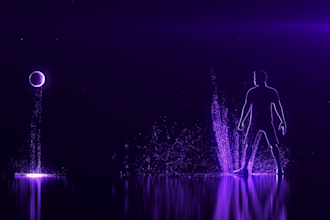 make glorious football soccer logo intro video