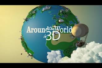 make a 2016 around the world in 3d production