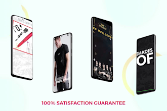 create engaging instagram or snapchat video story ad