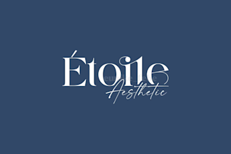 create elegant feminine signature luxury logo