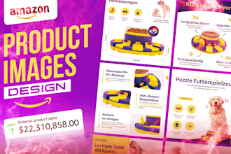 design amazon product infographic, amazon listing images and a plus content