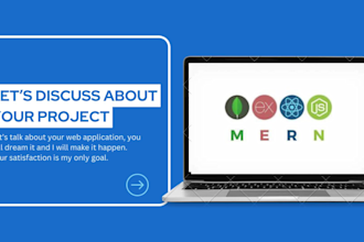 develop a mern stack web application
