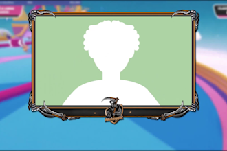 design custom animated facecam for twitch or kick webcam streamers