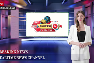 create professional ai spokesperson breaking news videos