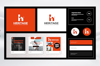 create modern minimalist business logo design