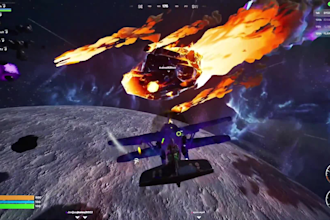 create stylized 3d fortnite uefn map in unreal engine, ue environment