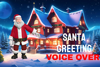 record a santa claus voiceover