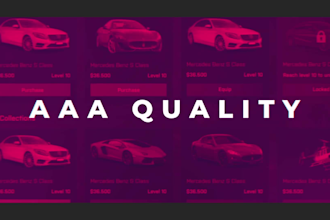 design professional aaa game UI UX, hud, assets for PC and console