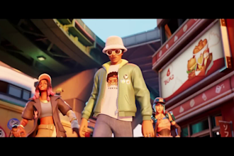 do 3d character animation video, 3d music video, 3d cartoon commercial animation