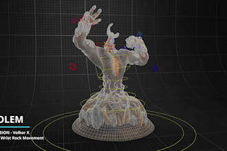 create a maya rig based on your model and specific needs