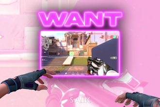 edit gaming montages of valorant , marvel rivals and cs2