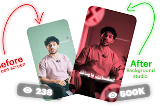 edit arabic reels, arabic tiktok and arabic youtube shorts