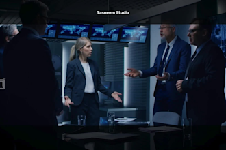 make corporate video or business video ads editing and commercial explainer