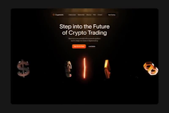 3d animated website interactive webflow website landing page 3d spline three js