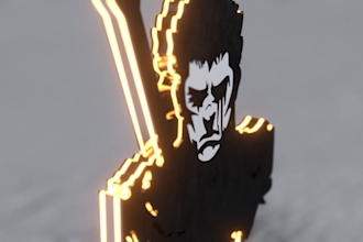 create epic cinematic 3d logo animation intro