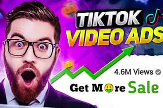 create viral tik tok video ads, tik tok dropshipping ads and tik tok ads