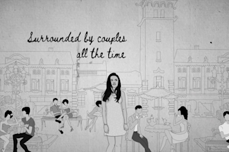 make a beautiful animated lyric video for your song
