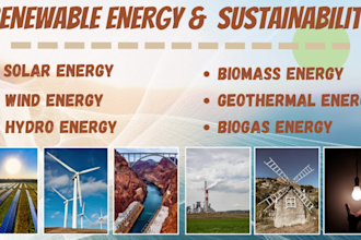 write on renewable energy, wind, solar, and geothermal energy