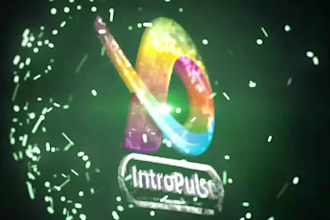 design an animated youtube intro outro and logo animation