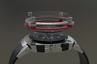 do 3d watch animation 3d jewelry animation 3d watch model wristwatch render