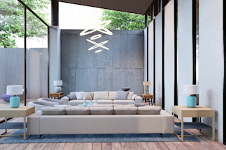 do interior design 3d realistic visualization