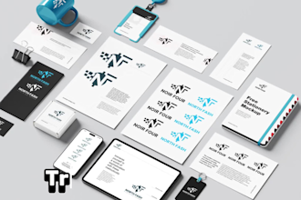 do brand style guide and logo brand identity design