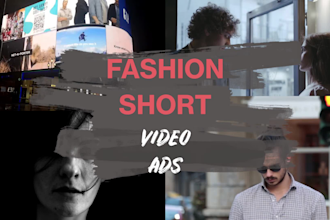create professional fashion promo video ad