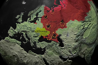 do map animation like vox media and johnny harris style