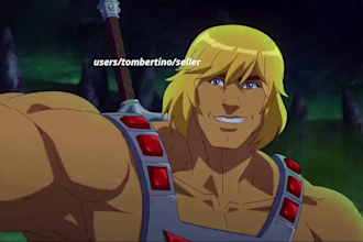 do 2d music video animation, 2d animated cartoon, 2d fighting style short film