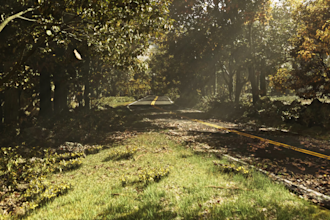create 3d environment in unreal engine