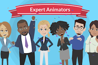 create 2d animation explainer video or infographic video