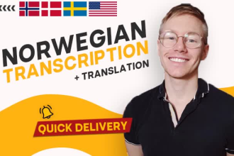 be your norwegian audio to text transcriber