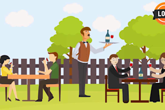 do event planner 2d animated event planning animation video