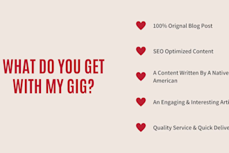 be your SEO website content writer and blog content writer