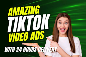 create amazing tiktok video ads for drop shipping products