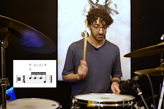 be your drum teacher for any drum lesson you need