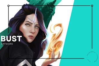 illustrate fanart, original characters and portraits