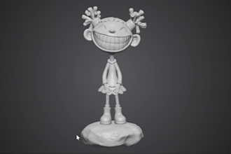 sculpt custom 3d statues and miniatures in stl format using ai