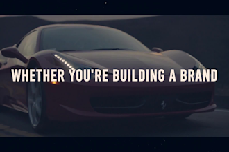 do commercial marketing video or promotional sales short video ad