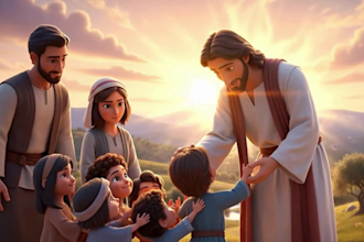 create stunning ai bible story animation, christian bible story kids animation