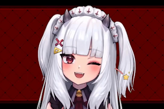 design and rig live2d vtuber model vtuber rigging character design live2d model