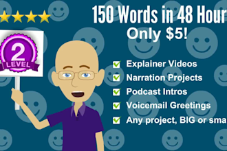 be your american male voice over narration fast