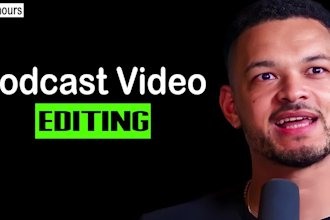 edit podcast youtube videos for long form content