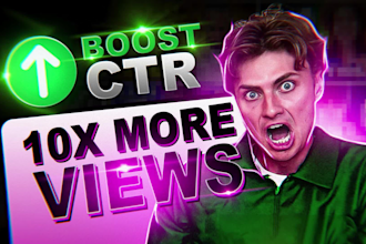 do design viral clickbait youtube thumbnail within 3 hours
